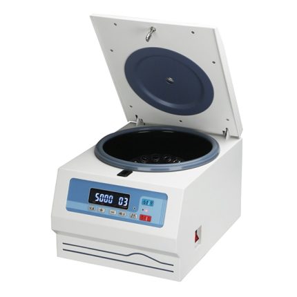 Low speed benchtop centrifuge